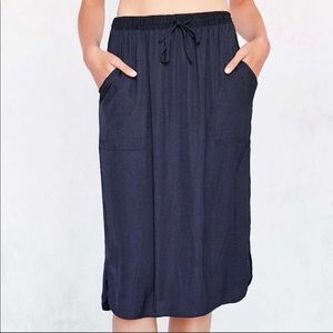 Urban Outfitters - Silence and Noise Navy Skirt